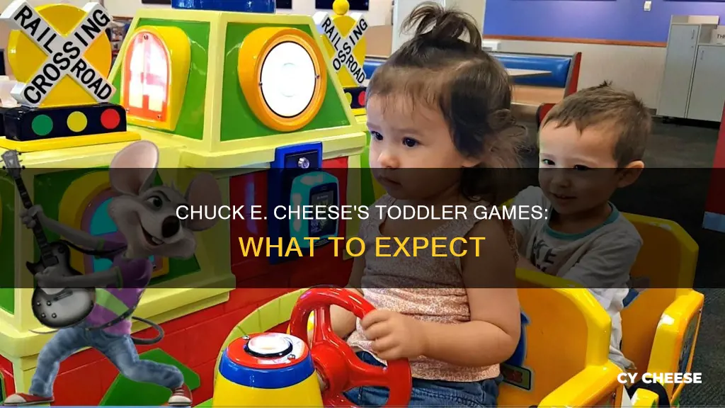 does chuck e cheese have games for toddlers