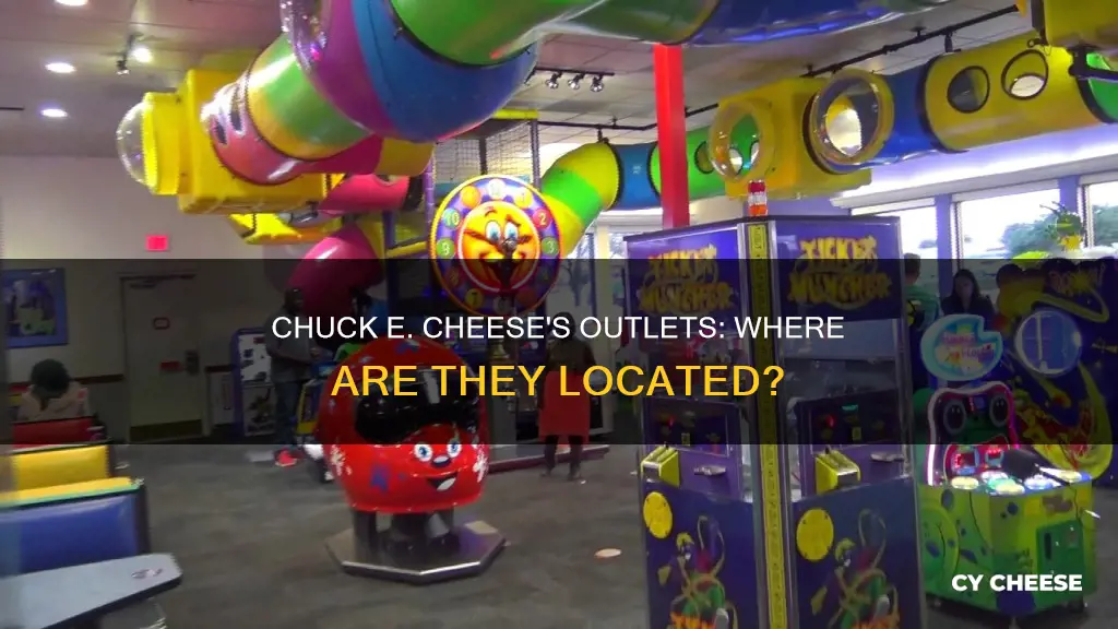 does chuck e cheese have outlets