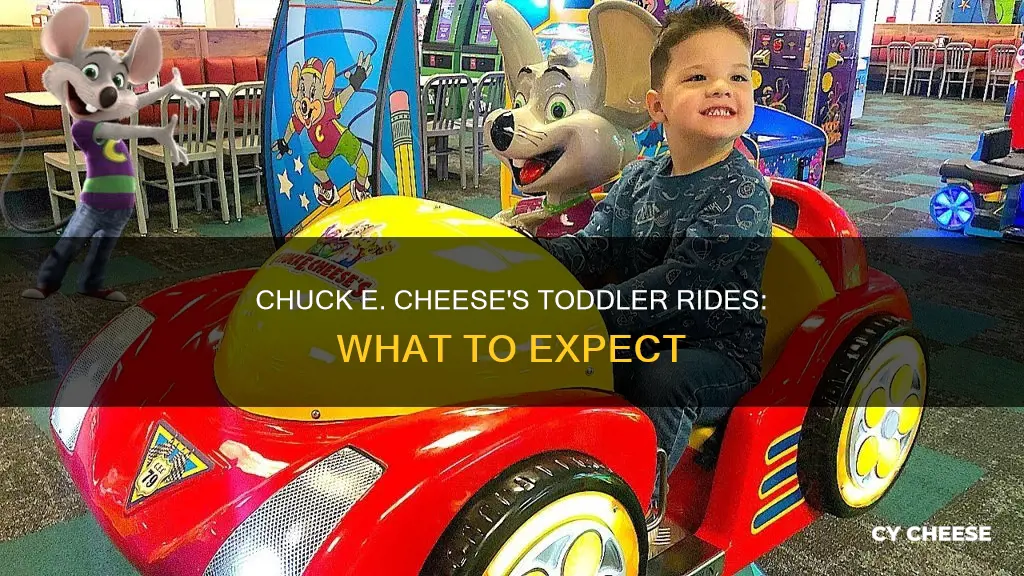 does chuck e cheese have rides for toddlers