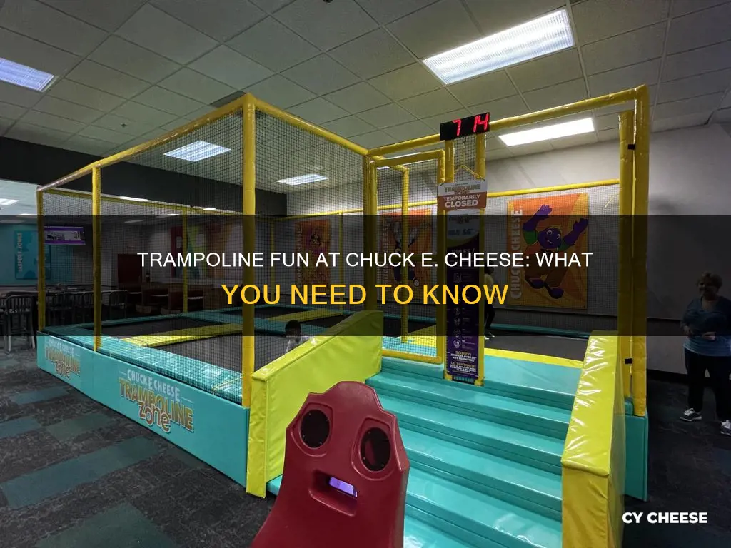 does chuck e cheese have trampolines