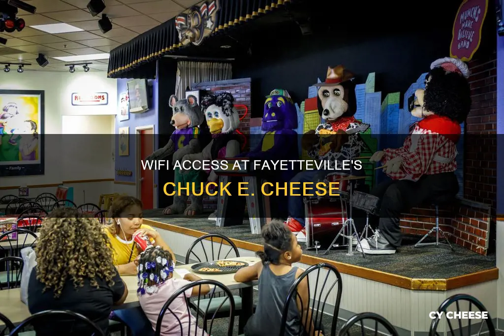 does chuck e cheese in fayetteville have wifi