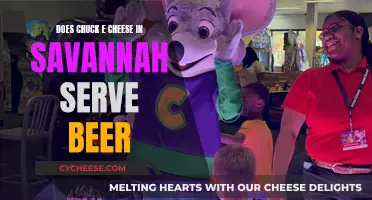 Savannah's Chuck E. Cheese: Beer and Entertainment