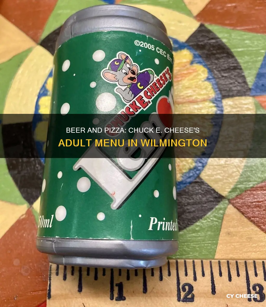 does chuck e cheese in wilmington serve beer