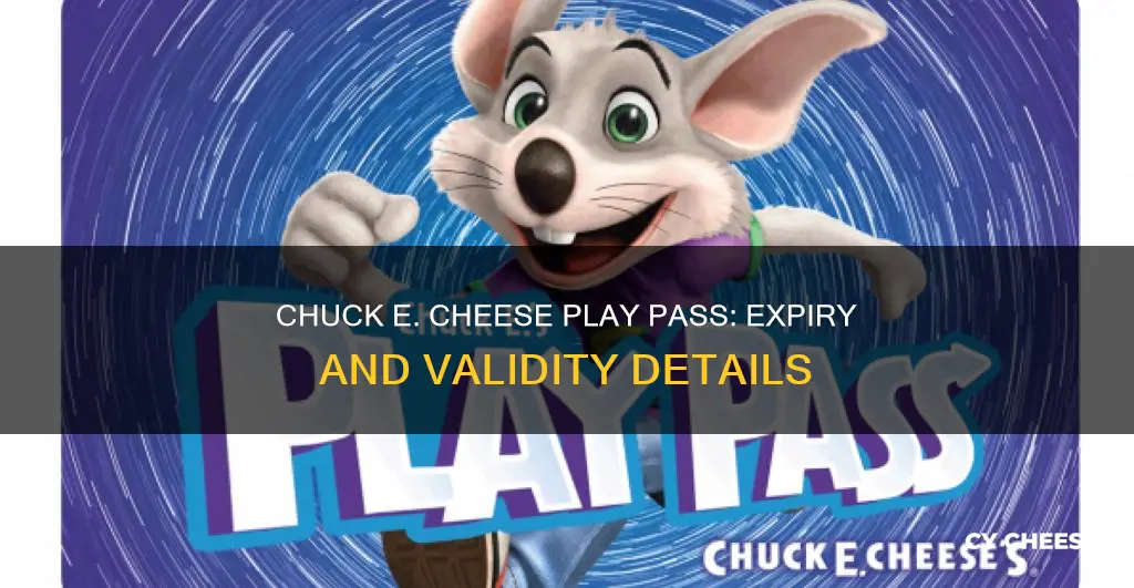 does chuck e cheese play pass expire