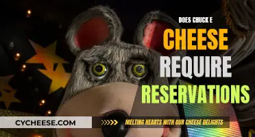 Chuck E. Cheese: Reservations, a Must or Not?