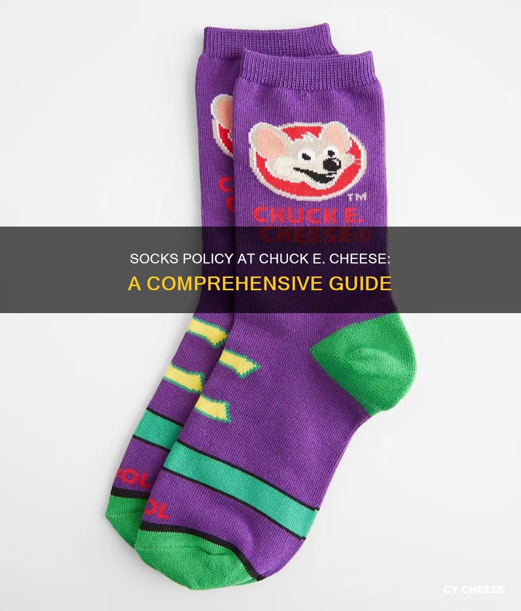 does chuck e cheese require socks