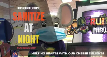 Chuck E Cheese: Nightly Sanitation and Cleanliness for Safety