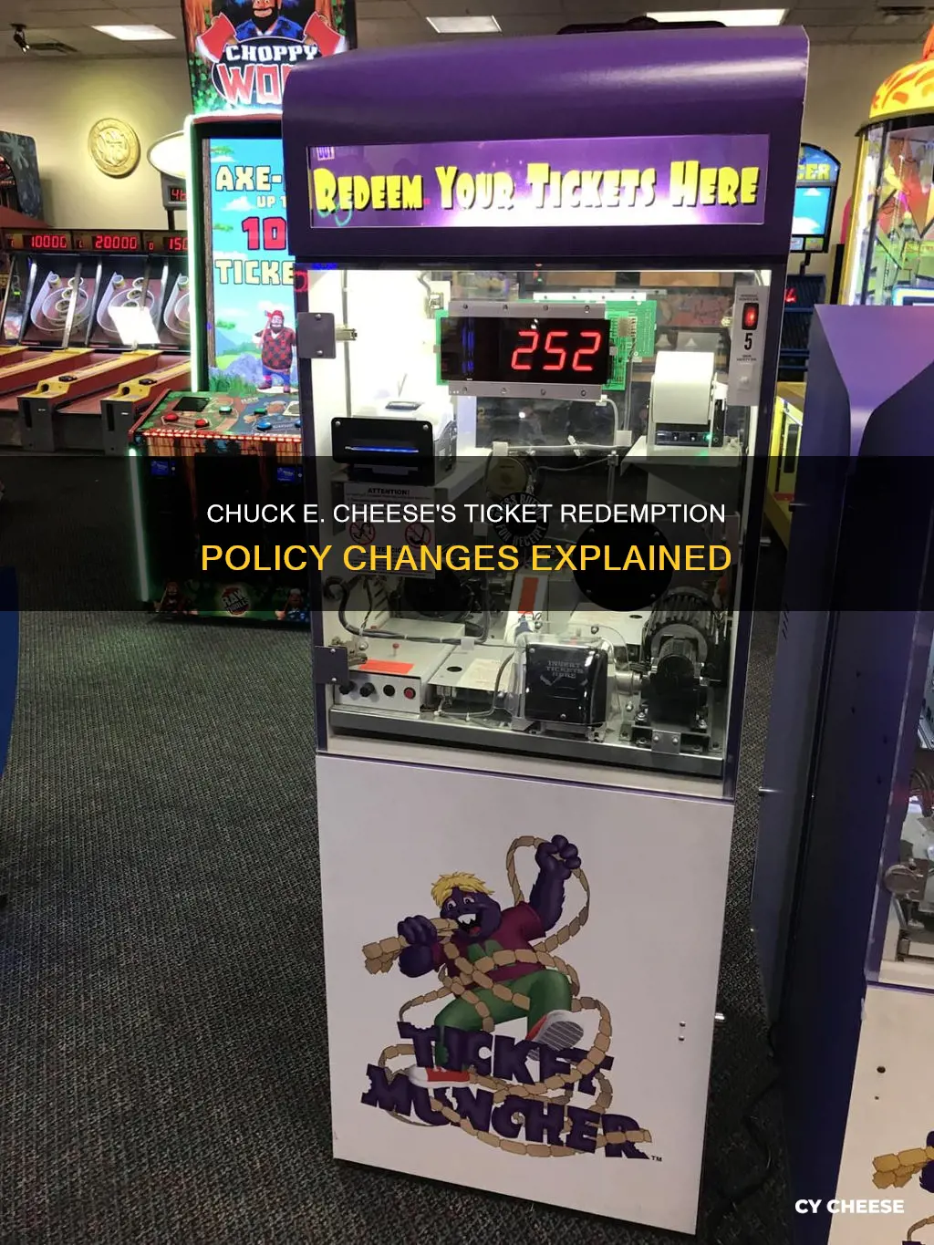 does chuck e cheese still accept tickets