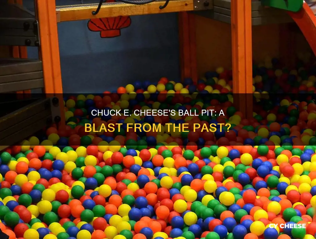 does chuck e cheese still have a ball pit