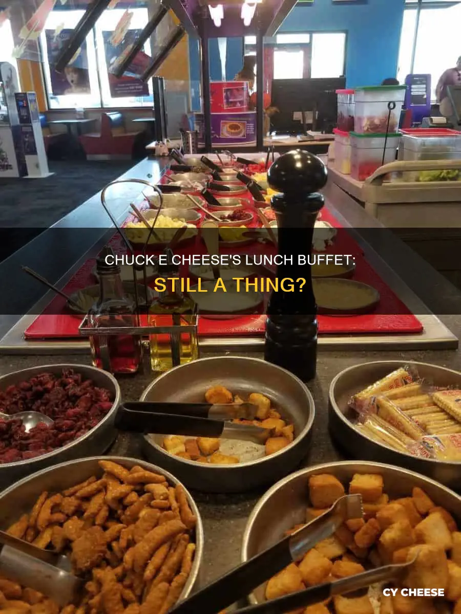 does chuck e cheese still have a lunch buffet