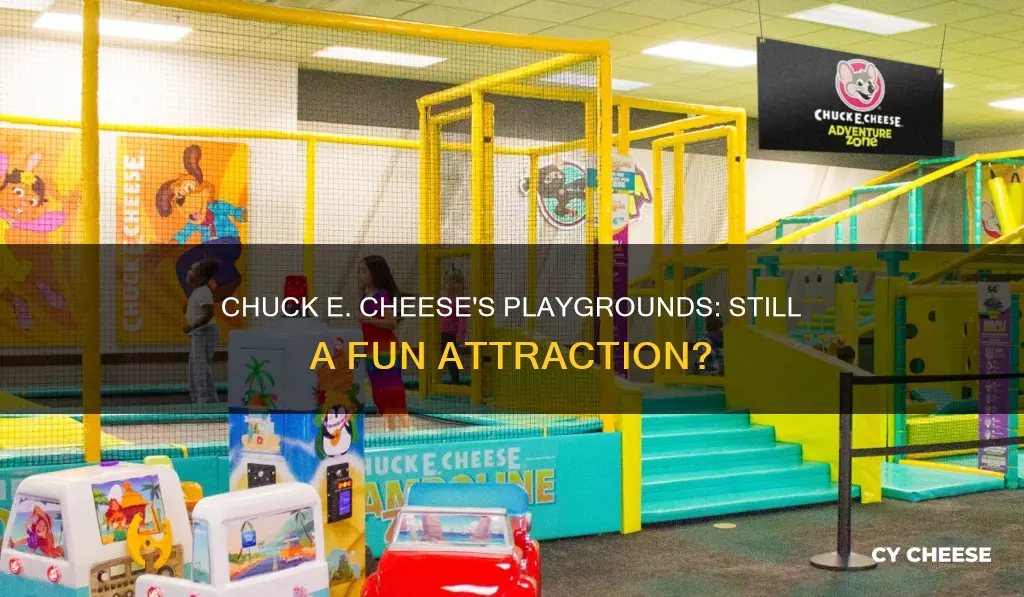 does chuck e cheese still have a playground