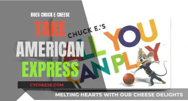 American Express at Chuck E. Cheese: Accepted or Not?