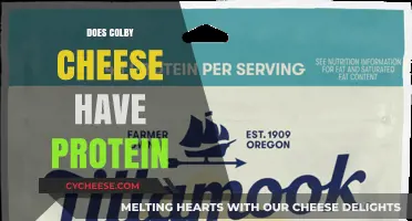 Colby Cheese Protein Content: Nutritional Benefits and Facts Revealed