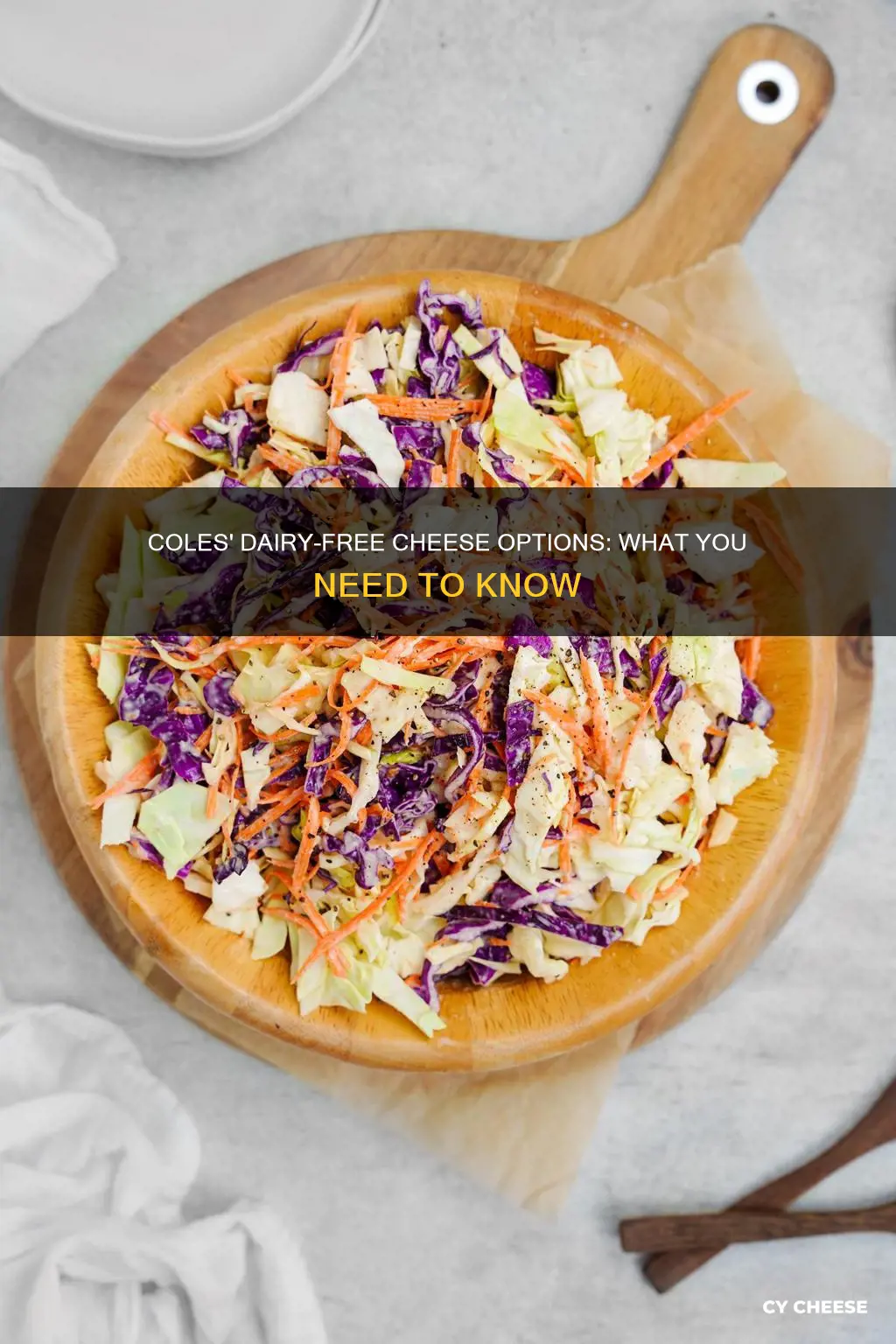 does coles sell dairy free cheese