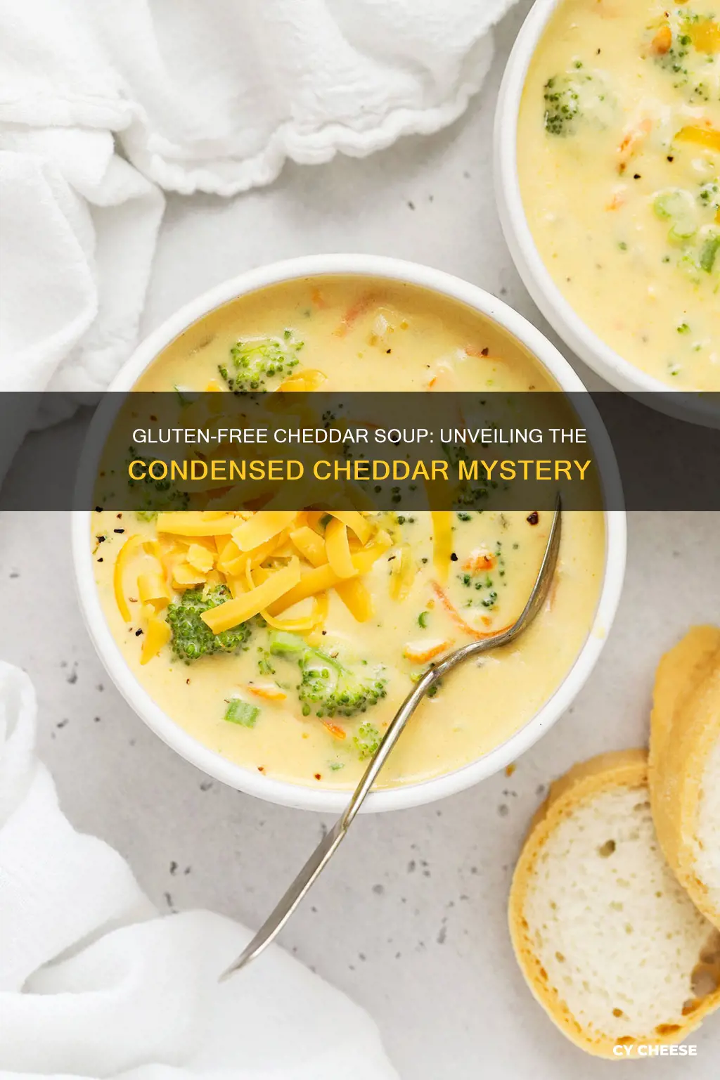 does condensed cheddar cheese soup have gluten