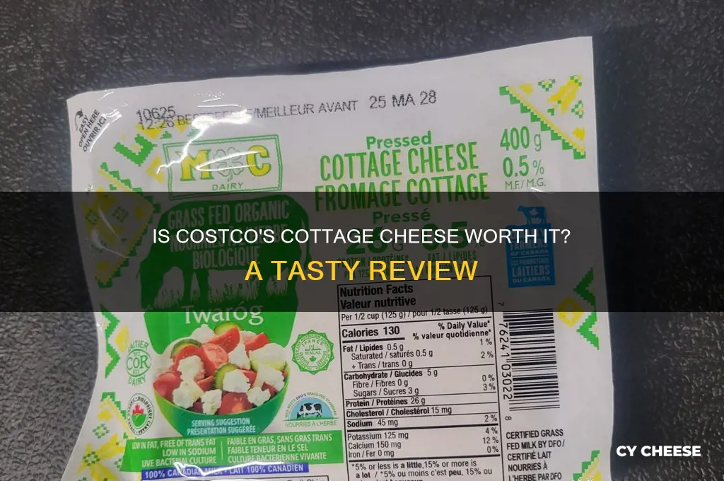 does costo gave good cottage cheese