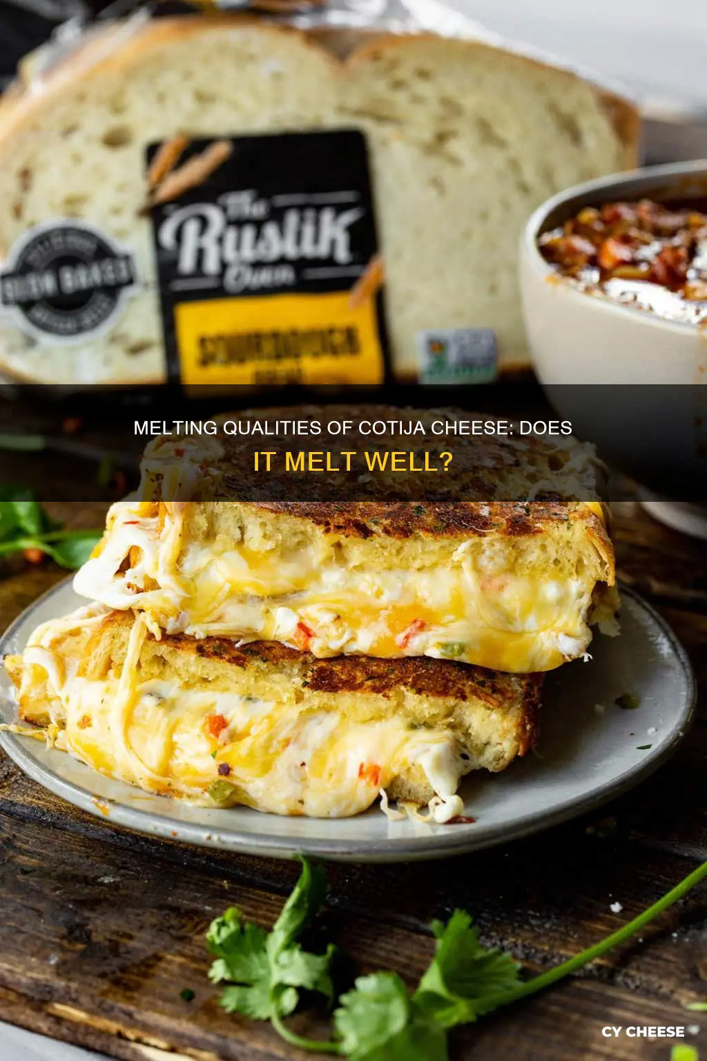 does cotija cheese melt well