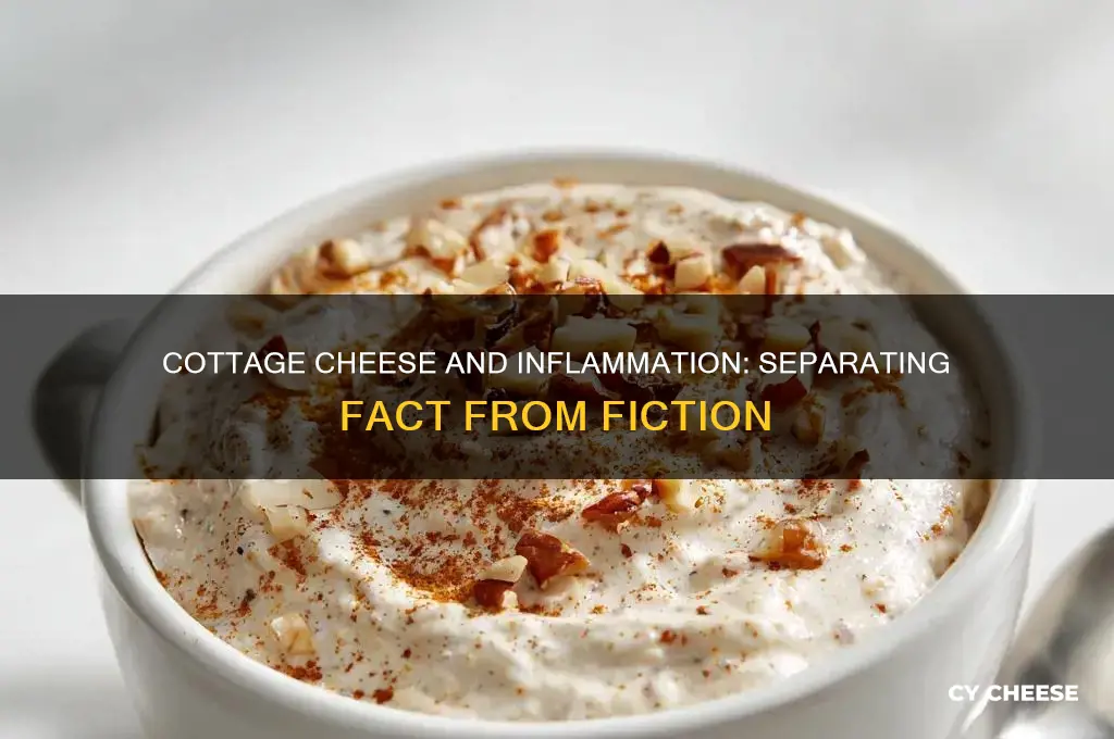 does cottage cheese cause inflamation
