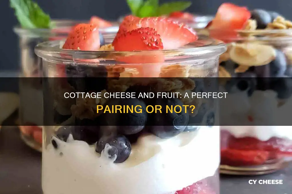 does cottage cheese go well with fruit