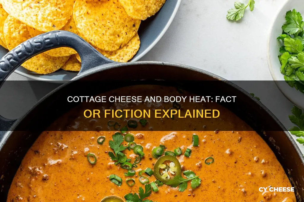 does cottage cheese increase heat in body