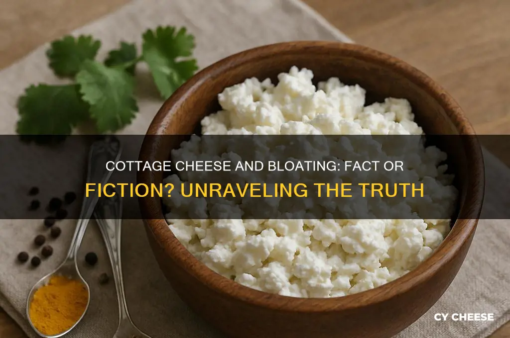 does cottage cheese make you bloated