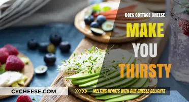 Cottage Cheese and Thirst: Unraveling the Surprising Hydration Connection