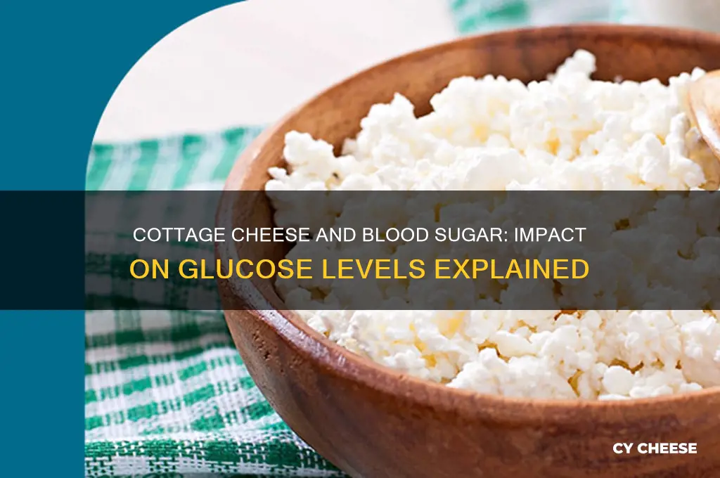 does cottage cheese raise blood sugar