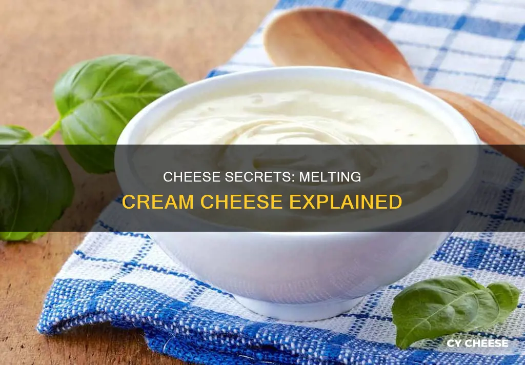 does creme cheese melt