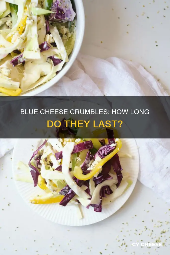 does crumbled blue cheese go bad