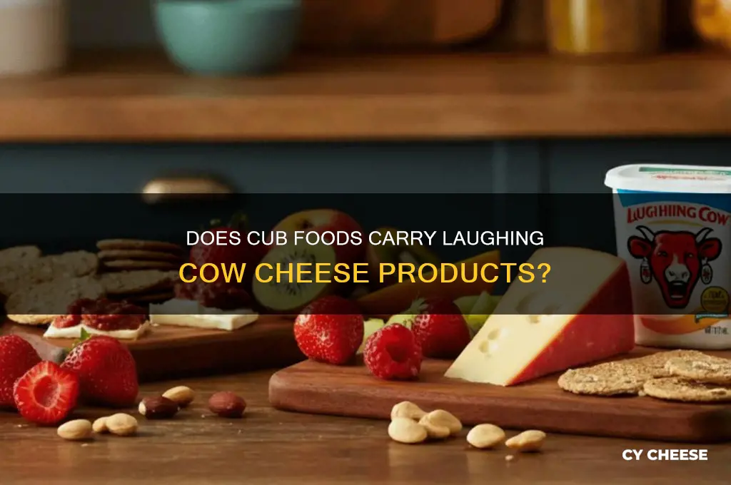 does cub foods sell laughing cow cheese products