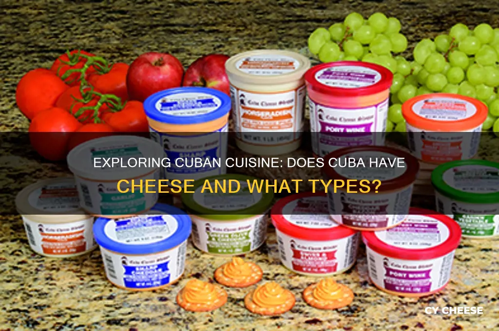does cuba have cheese