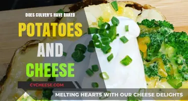 Culver's Baked Potatoes and Cheese: Menu Availability and Options