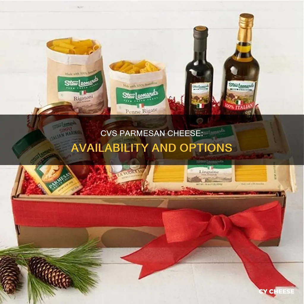 does cvs have parmesan cheese