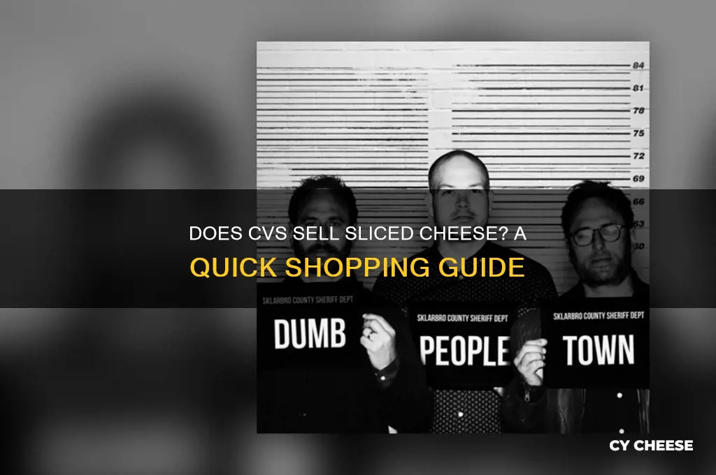 does cvs sell sliced cheese