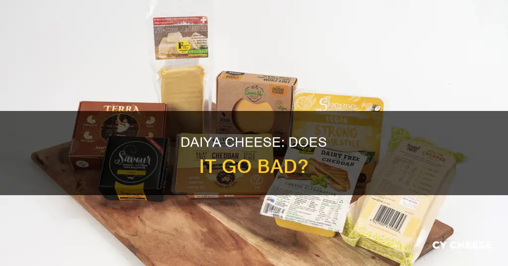 does daiya cheese go bad