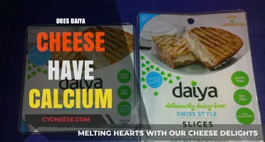 Daiya Cheese Calcium Content: What You Need to Know