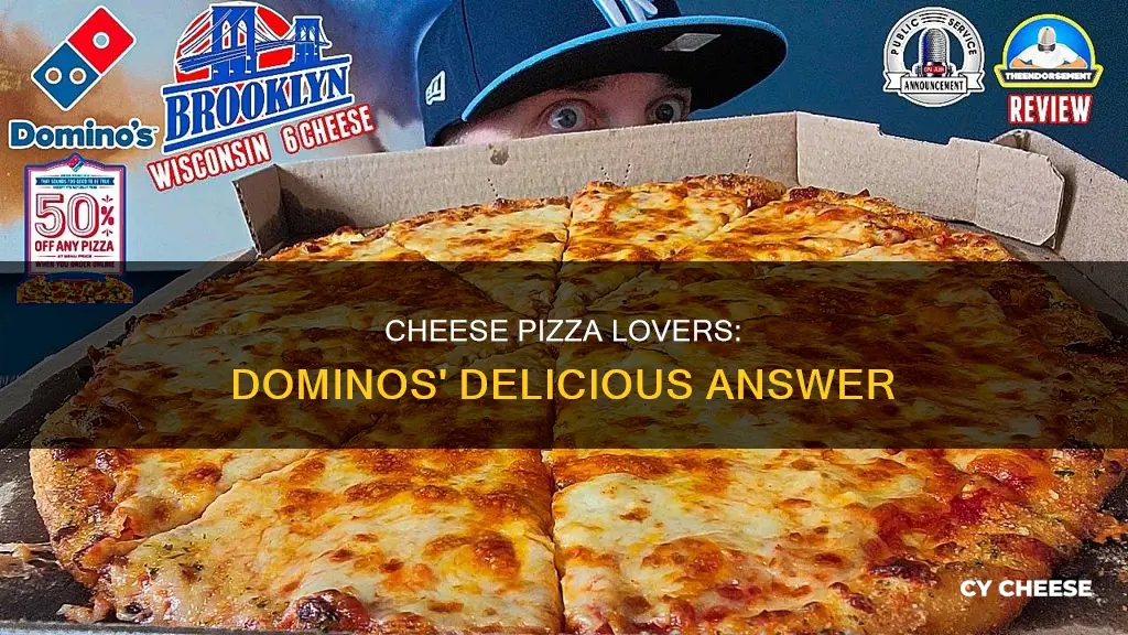 does dominos sell cheese pizza