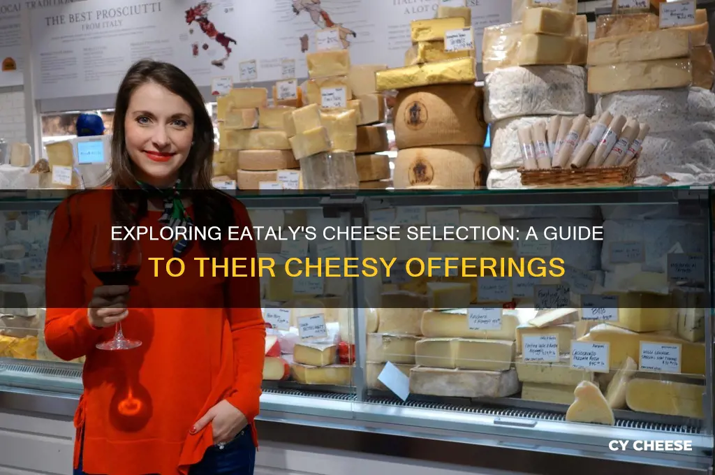 does eataly have cheese