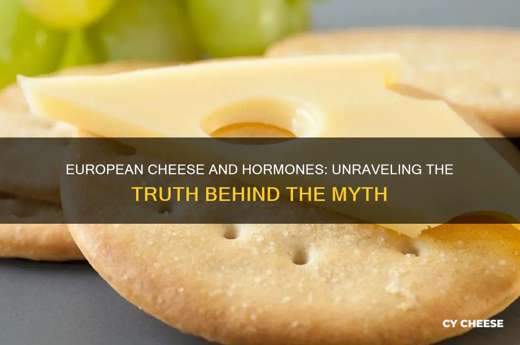 does european cheese have hormones