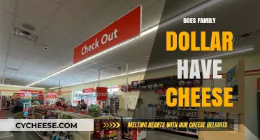 Does Family Dollar Sell Cheese? A Shopper's Quick Guide