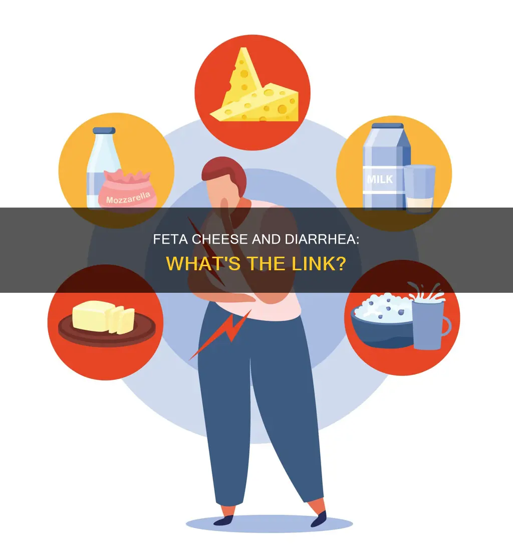 does feta cheese cause diarrhea