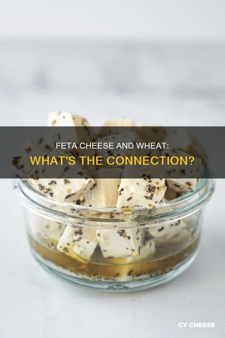 does feta cheese contain wheat