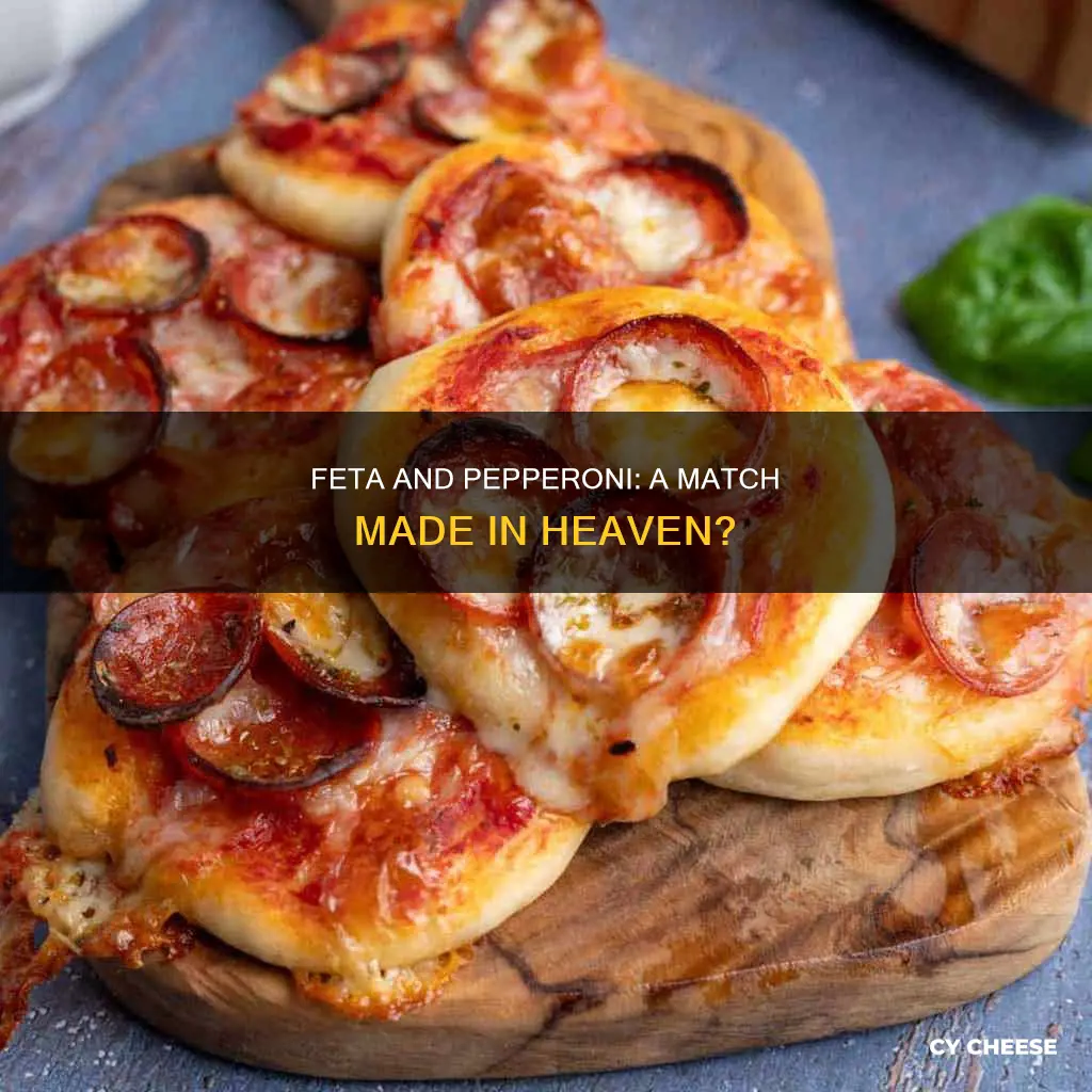 does feta cheese go well with pepperoni