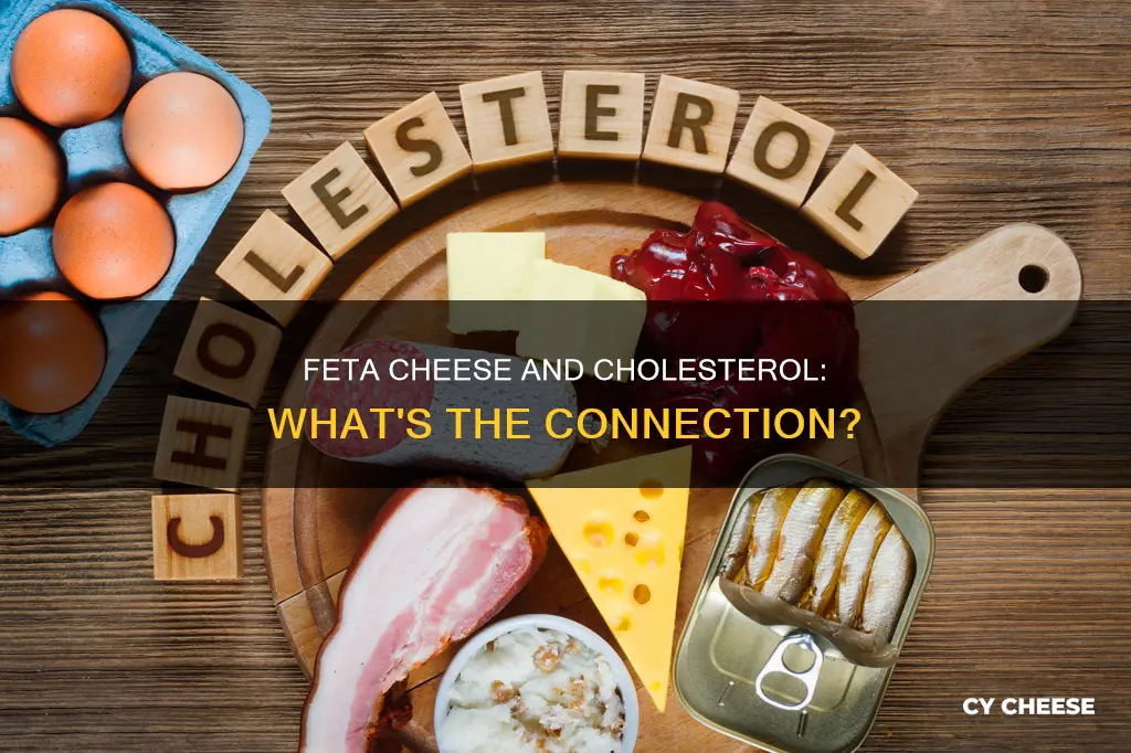 does feta cheese have cholesterol