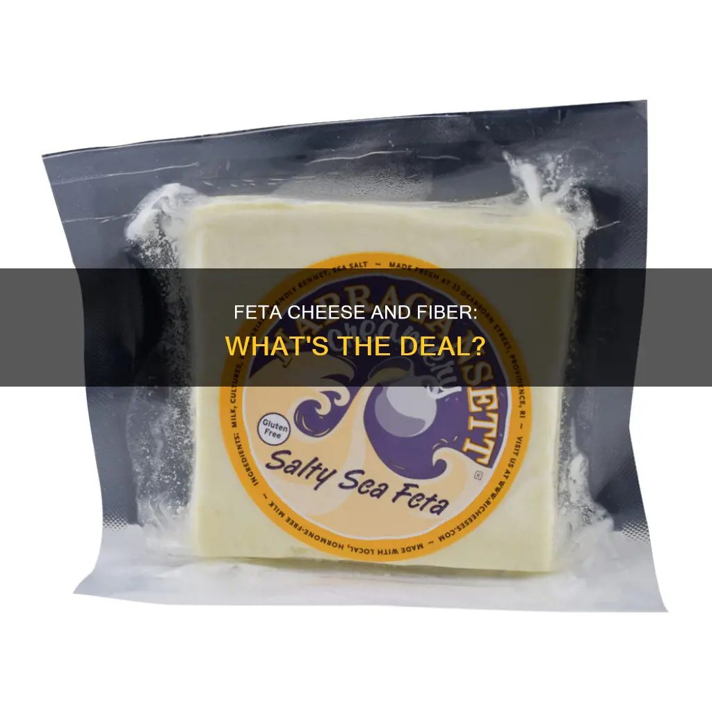 does feta cheese have fiber