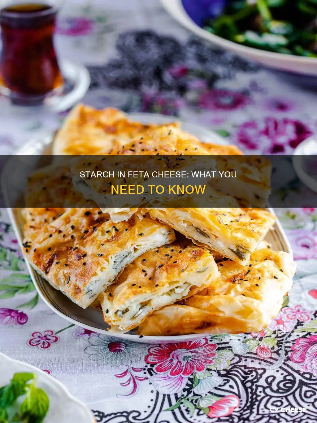 does feta cheese have starch