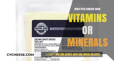 Feta Cheese Nutrition: Vitamins and Minerals