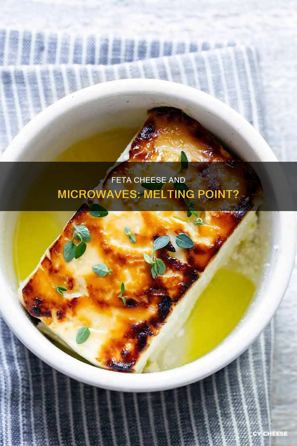 does feta cheese melt in microwave