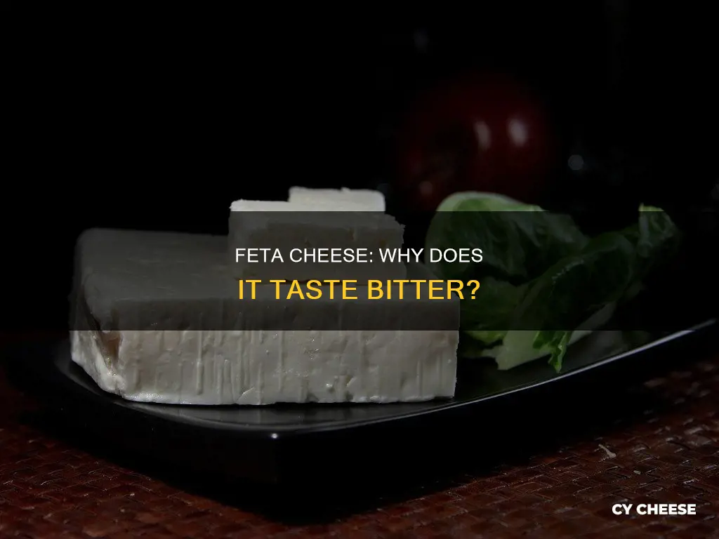 does feta cheese taste bitter