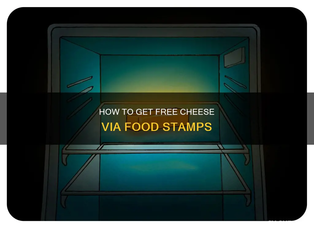 does food stamp program give free cheese